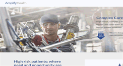 Desktop Screenshot of amplifyhealth.com