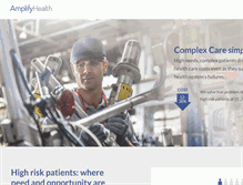 Tablet Screenshot of amplifyhealth.com